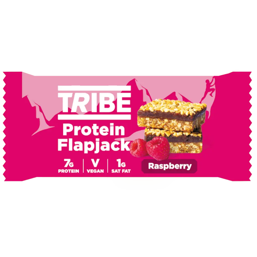 Protein Flapjack mit Himbeeren 50g