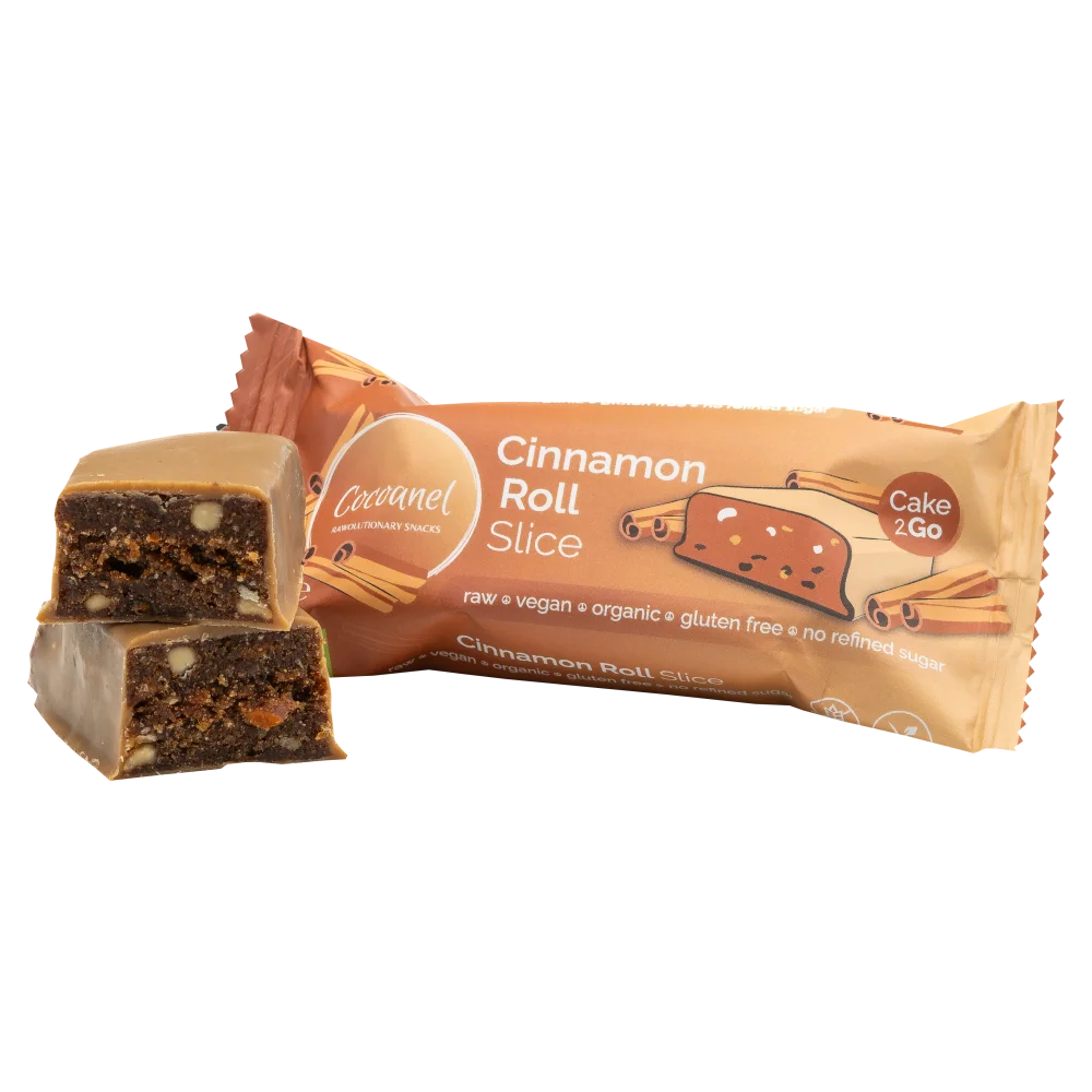 Zimtschnecken Schnitte | Cinnamon Roll Slice 50g - Bio
