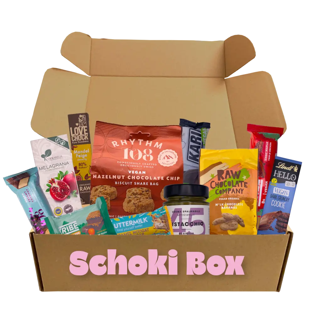 Schoki Box | vegane Überraschungsbox