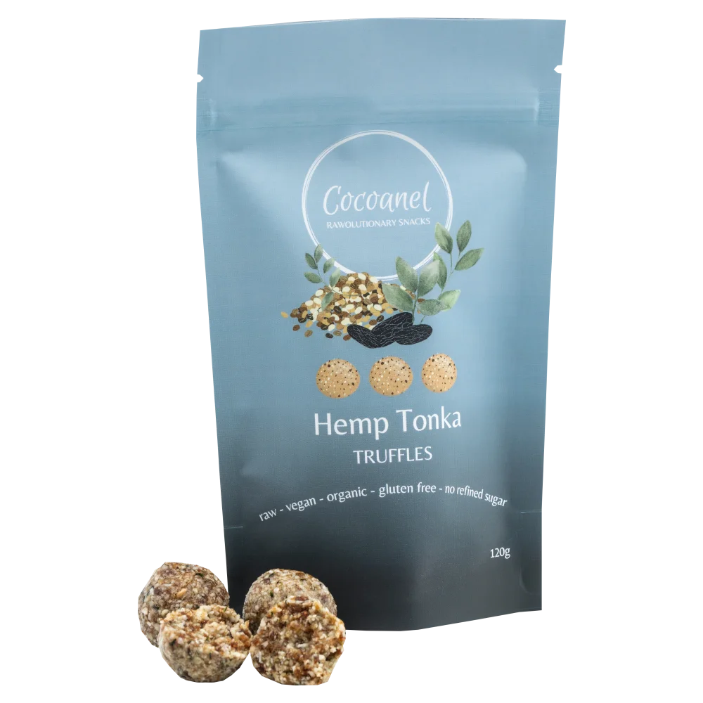 Hanf Tonka Trüffel | Hemp Tonka Truffles 120g - Bio