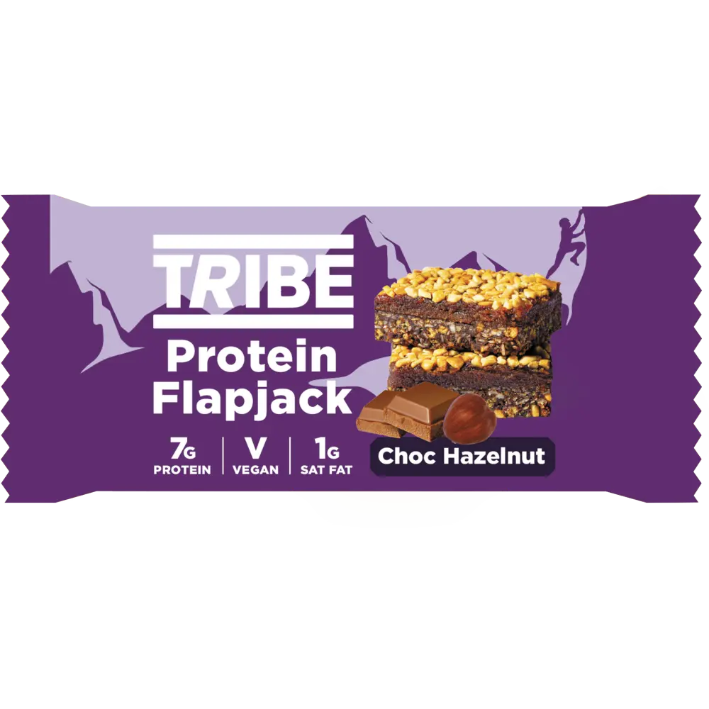 Protein Flapjack mit Schokolade und Haselnuss 50g