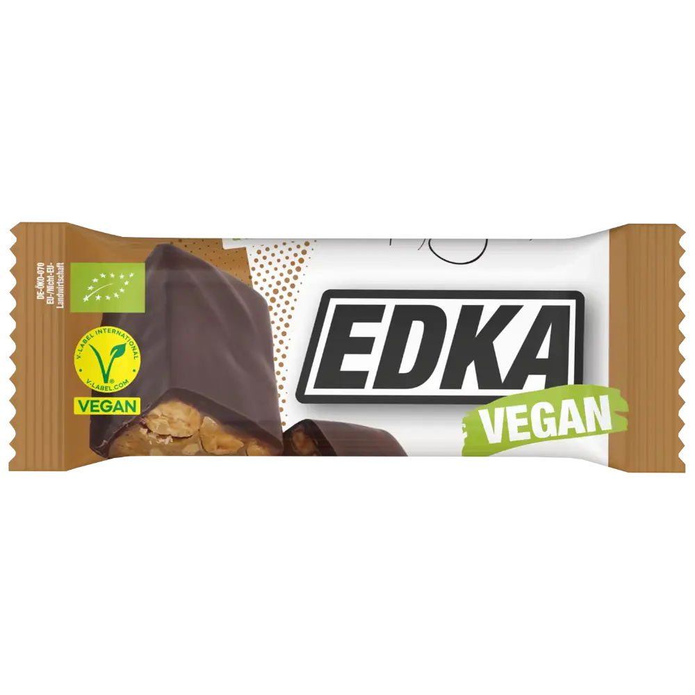 Edka Raspel Erdnuss Karamell Schokoriegel EDKA 45g - Bio kaufen | vegane Schoki
