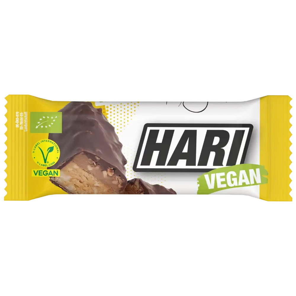 Haselnuss Nougat Schokoriegel HARI 40g - Bio