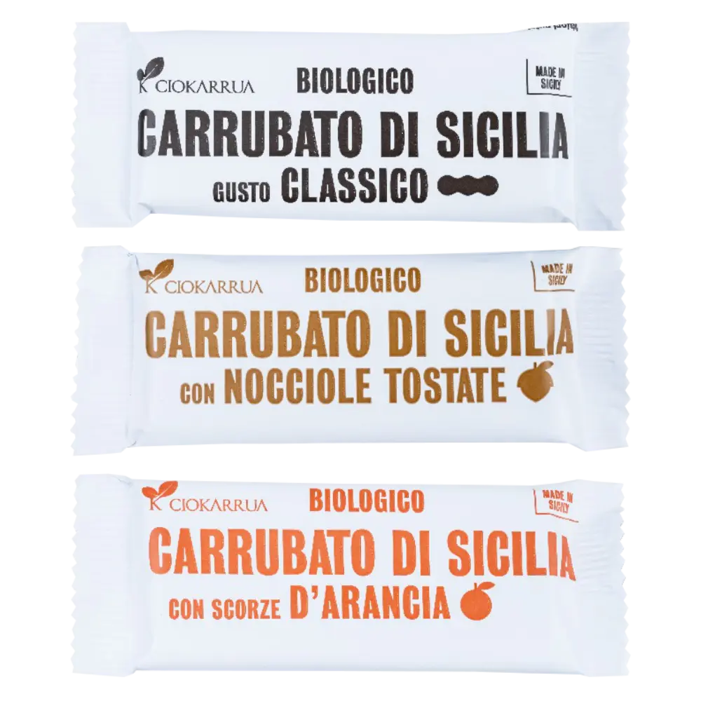 Johannisbrot Tafeln Probierpaket 3x15g - Bio