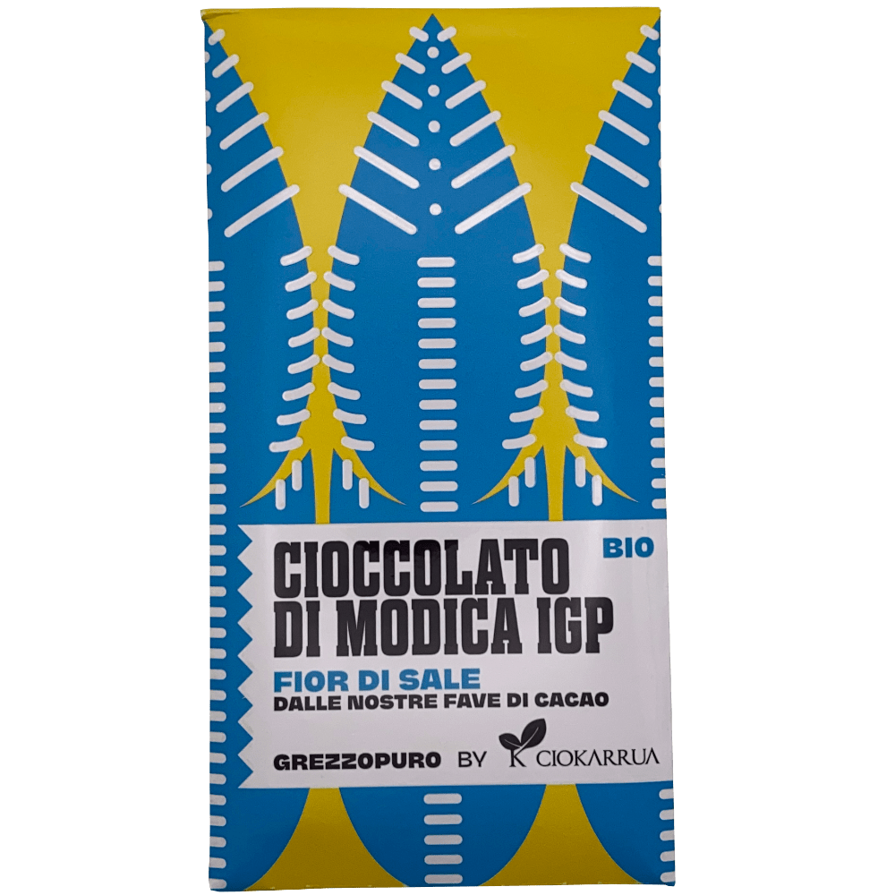 Modica IGP Schokolade mit Salz 50g - Bio