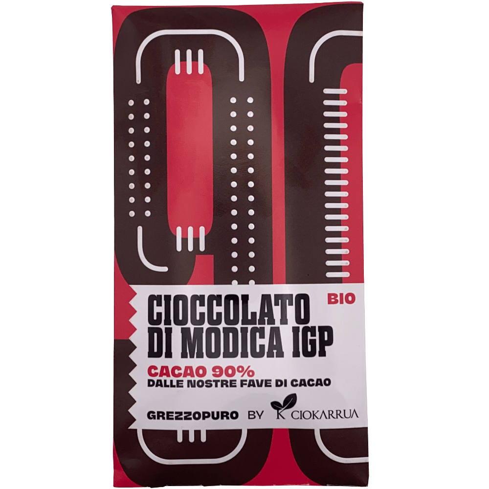 Modica IGP Schokolade 90% Kakao 50g - Bio