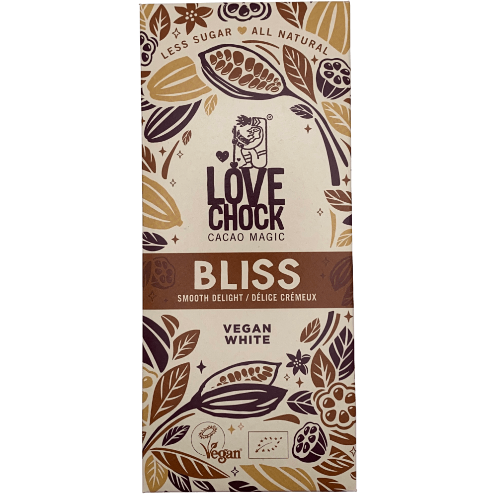 Bliss weiße Schokoladentafel 70g - Bio