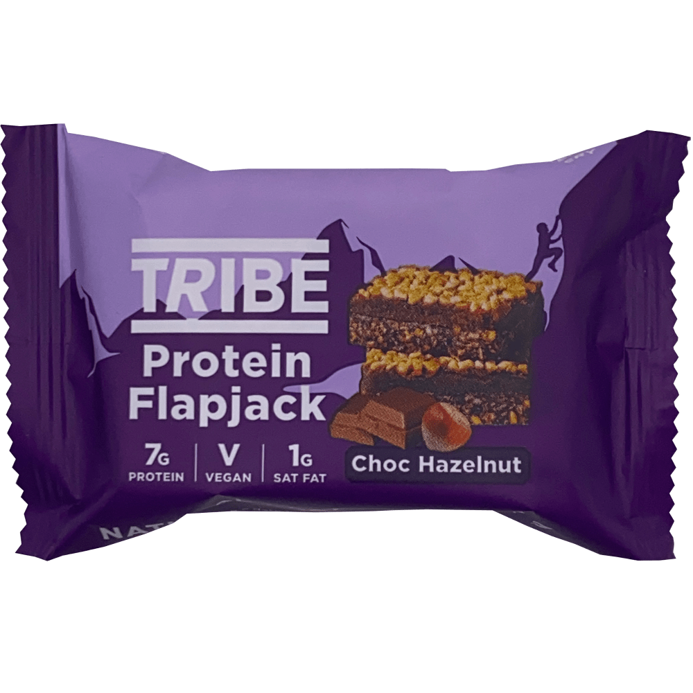 Protein Flapjack mit Schokolade und Haselnuss 50g