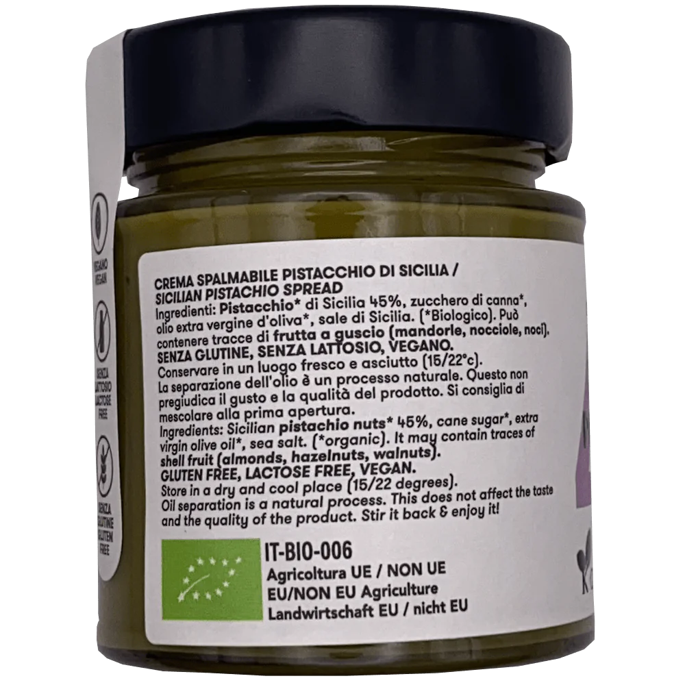 Pistaziencreme 150g - Bio – Bild 2