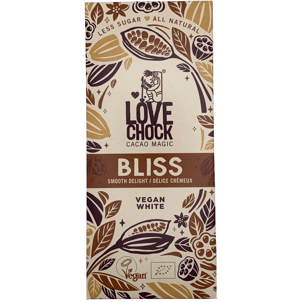 Bliss weiße Schokoladentafel 70g - Bio