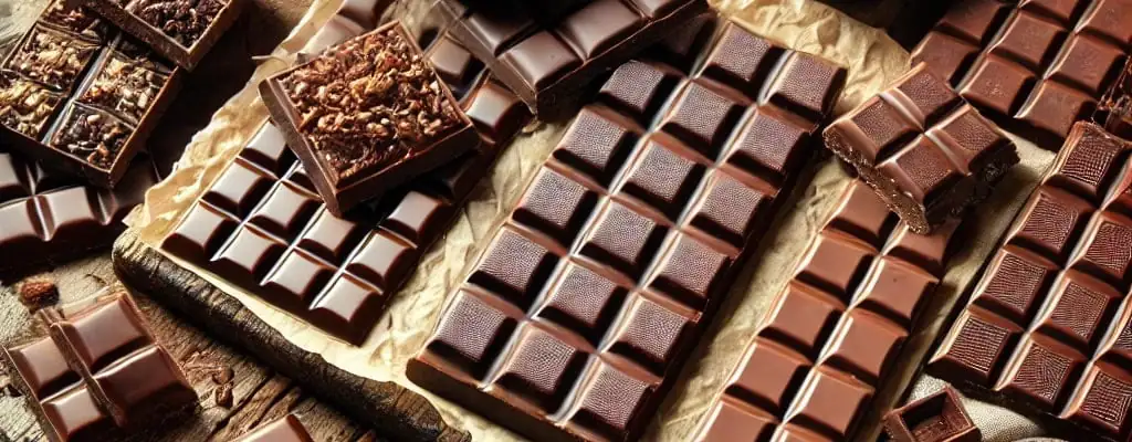 Zuckerfreie vegane Schokolade als gesündere Alternative