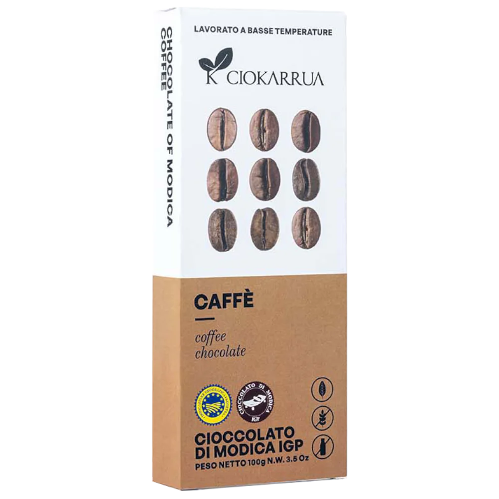 Modica IGP Schokolade mit Kaffee 100g